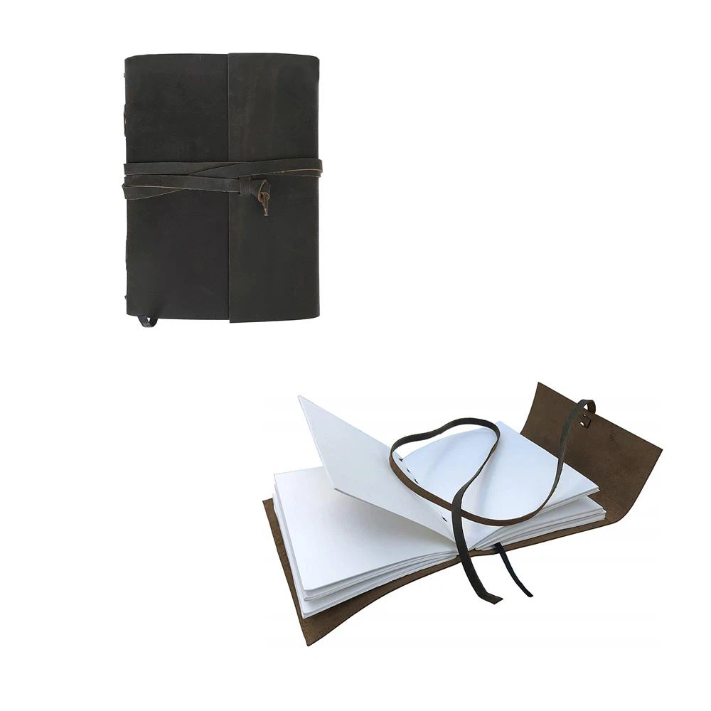 Leather Blank Page Organizer-5