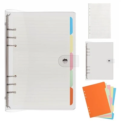 Clear Binder Notebook
