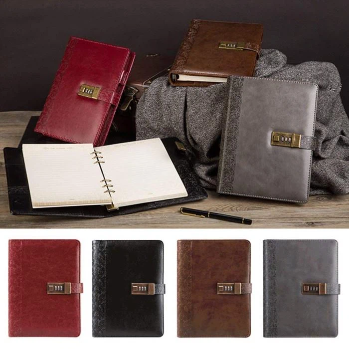 Loose Leaf A5 Custom Leather Diary