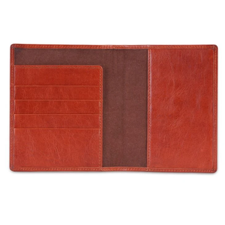 Brown Leather Passport Holder