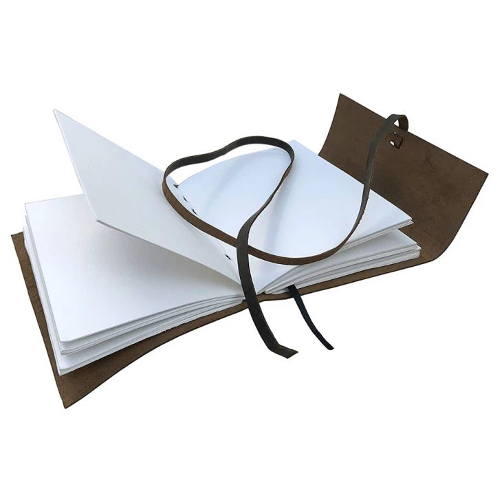 Leather Blank Pages Organizer