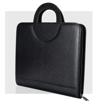 Padfolio portefølje med håndtag