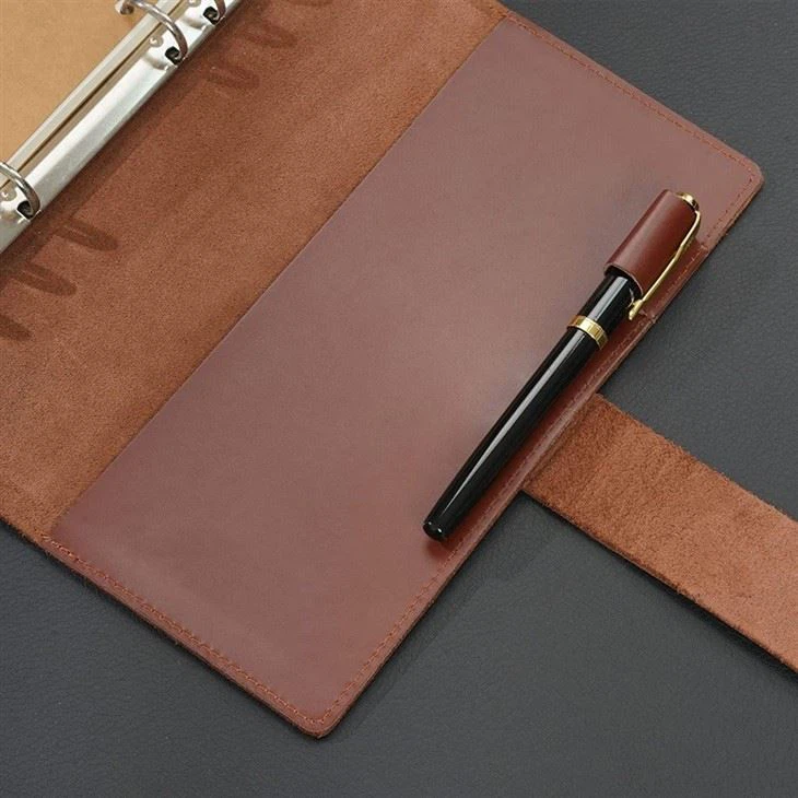 Genuine Leather Notebook Planner