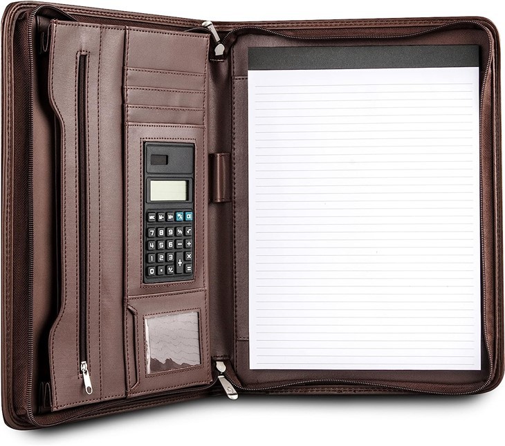 leather portfolio
