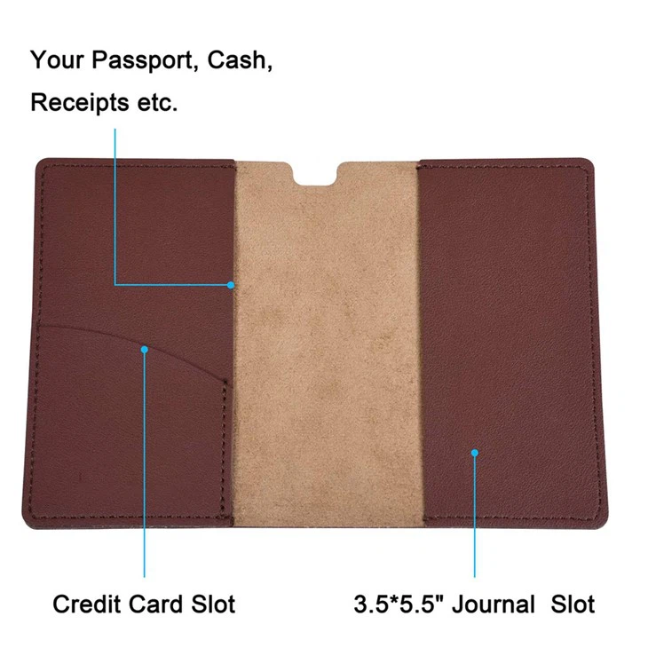 Brown Passport holder Cover